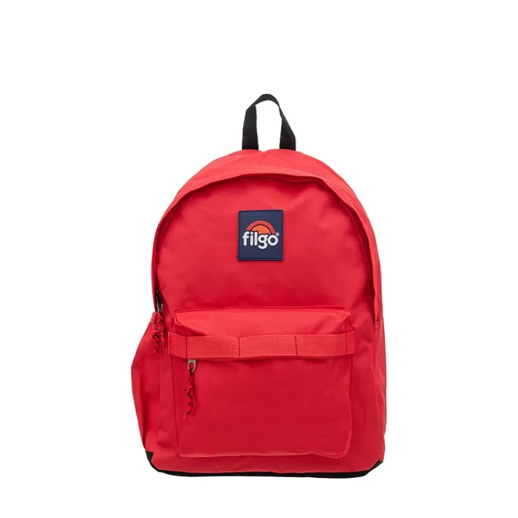Mochila Escolar Filgo 2026 Keyway 17" Rojo Art.MO26-KWAY-002